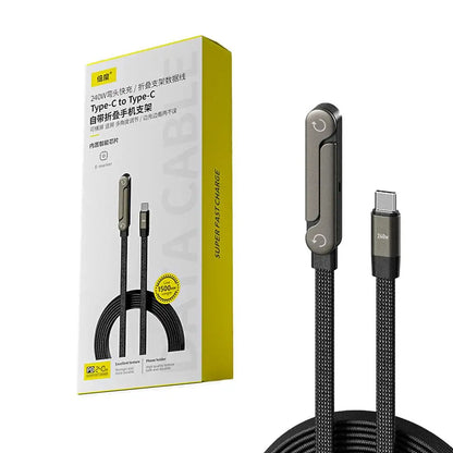 240/Hyper™ 65w Fast Charging Foldable Bracket Data Cable